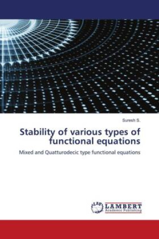 Kniha Stability of various types of functional equations Suresh S.
