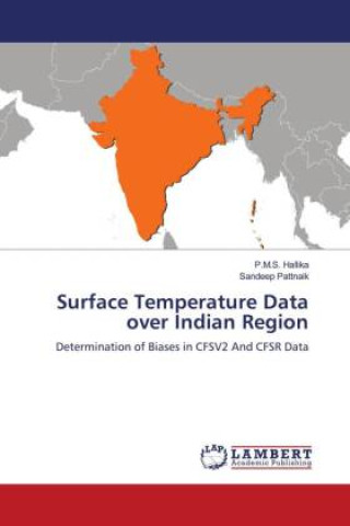 Knjiga Surface Temperature Data over Indian Region Sandeep Pattnaik
