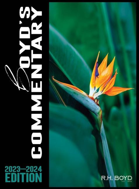 Книга 2023-2024 Boyd's Commentary R.H. Boyd