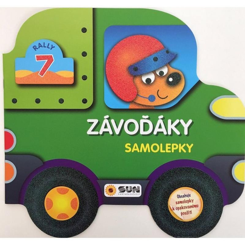 Kniha Závoďáky - samolepky 