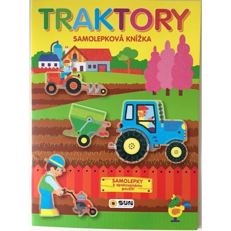 Carte Traktory - samolepková knížka 