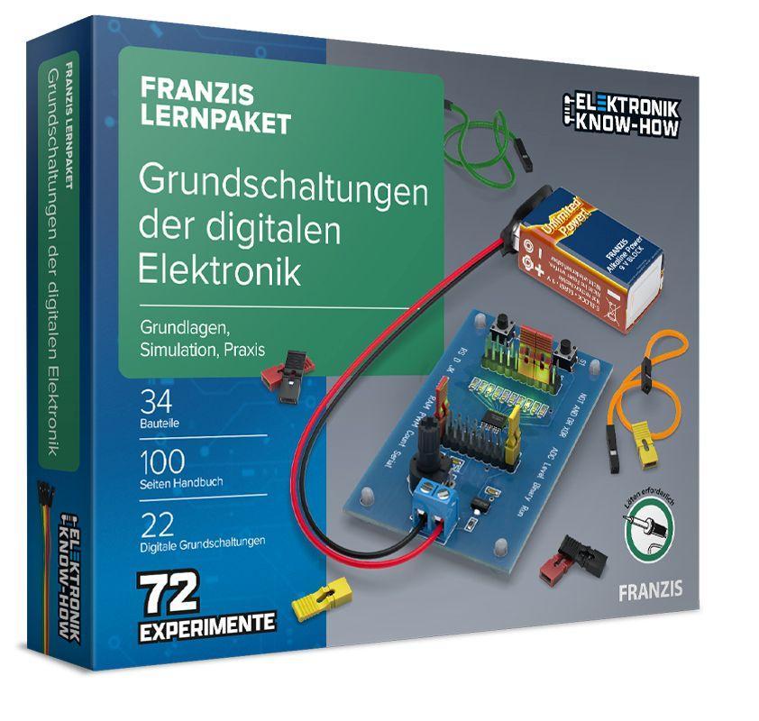 Knjiga Das Franzis Lernpaket Grundschaltungen der digitalen Elektronik 