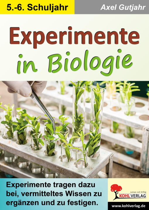 Kniha Experimente in Biologie 