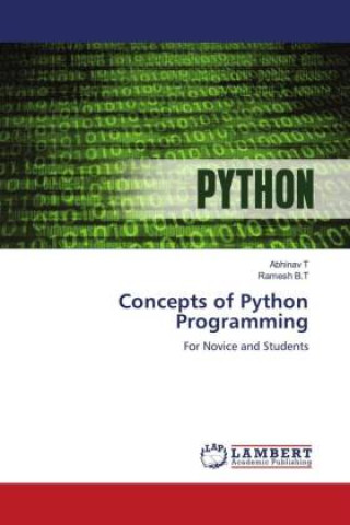 Knjiga Concepts of Python Programming Ramesh B. T