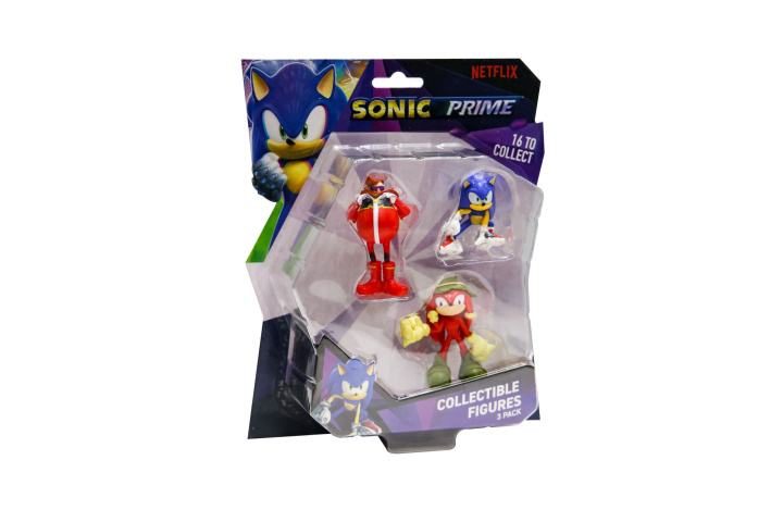 Libro Sonic Prime zestaw 3 figurek mix 