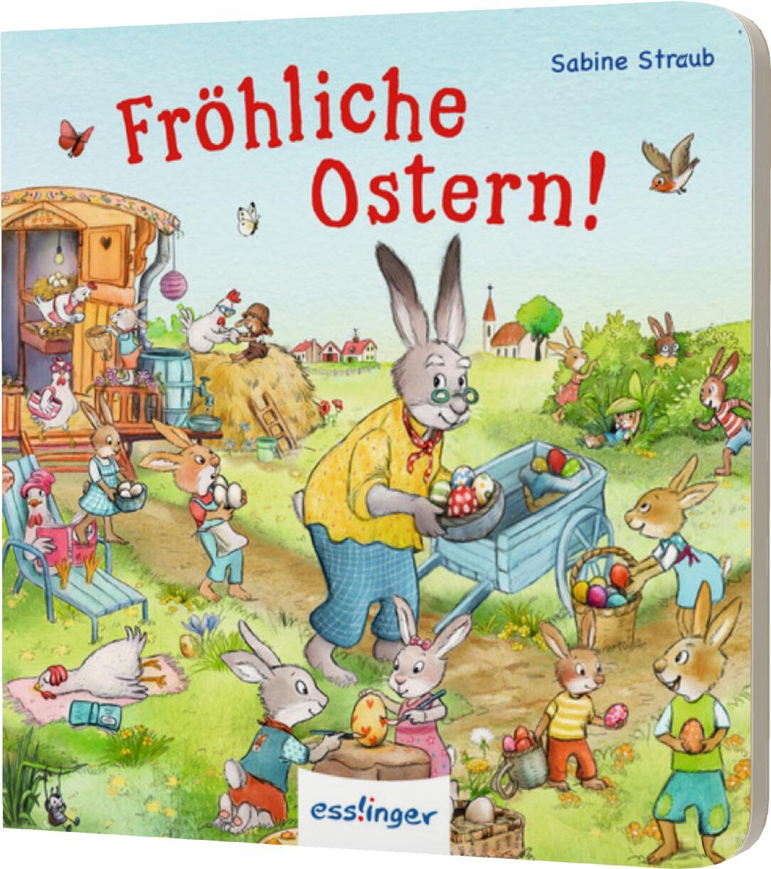 Könyv Fröhliche Ostern! Sabine Straub