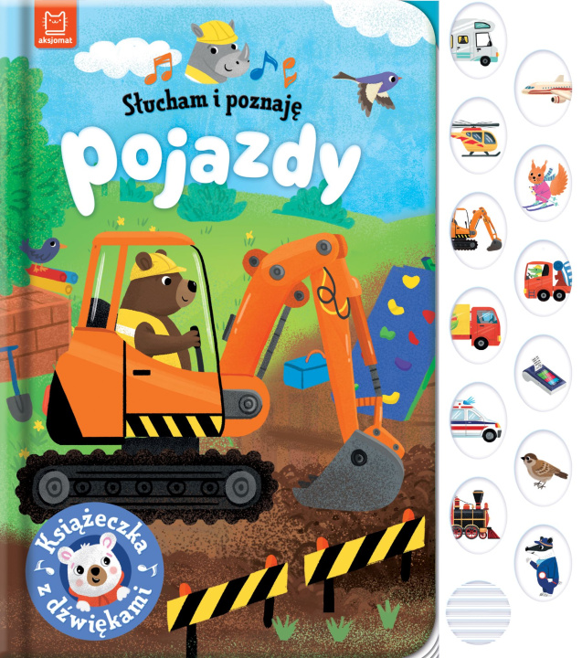 Livre Słucham i poznaję. Pojazdy. Książeczka z dźwiękami Wasilewicz Grażyna