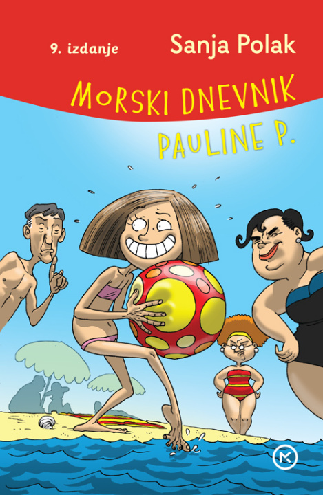 Książka Morski dnevnik Pauline P. TU Sanja Polak