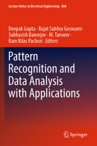 Book Pattern Recognition and Data Analysis with Applications Deepak Gupta