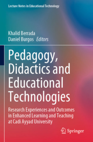 Kniha Pedagogy, Didactics and Educational Technologies Khalid Berrada