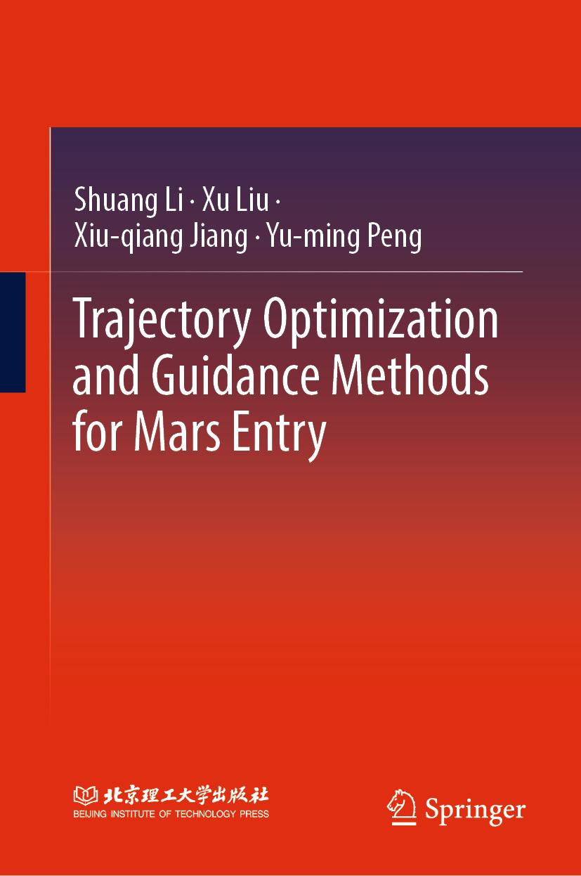 Kniha Trajectory Optimization and Guidance Methods for Mars Entry Shuang Li