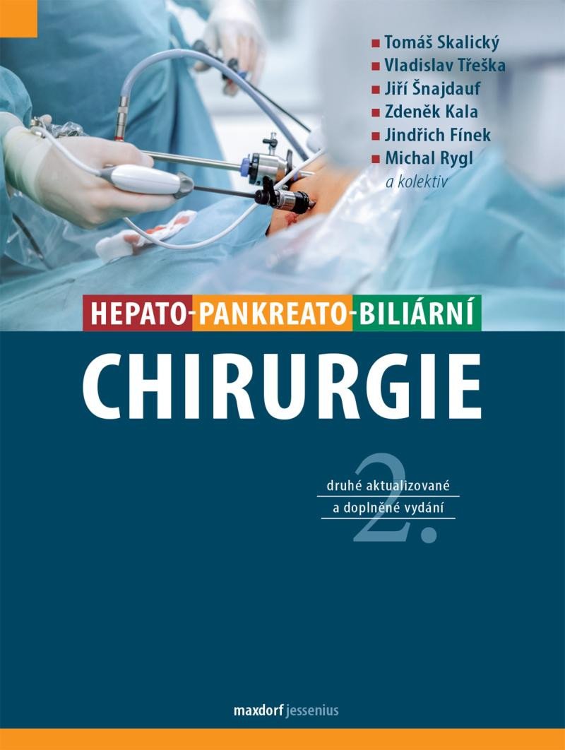 Kniha Hepato-pankreato-biliární chirurgie Jindřich Fínek