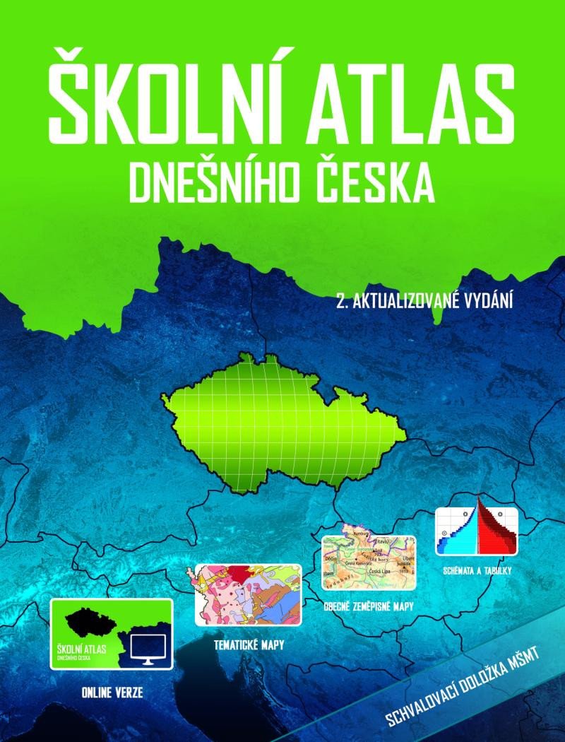 Kniha Školní atlas dnešního Česka 