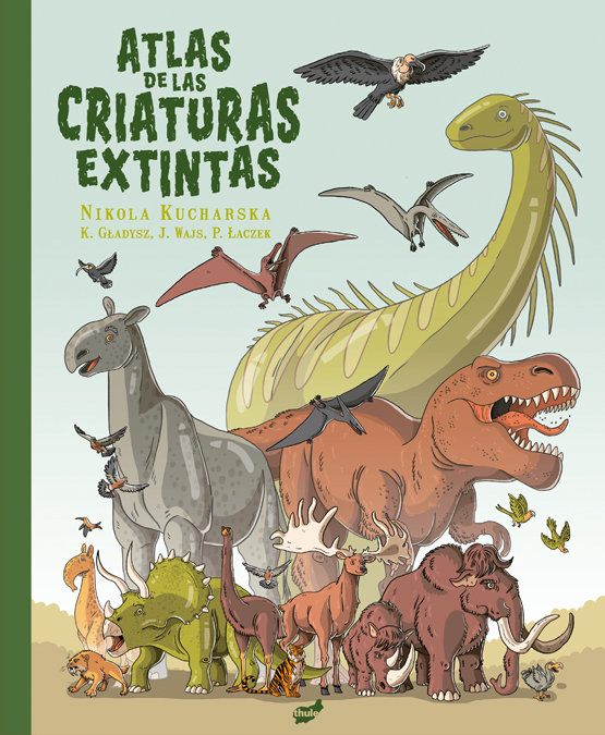 Kniha Atlas de las criaturas extintas GLADYSZ