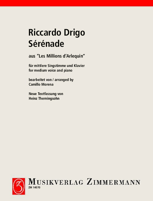 Artigos impressos Sérénade 
