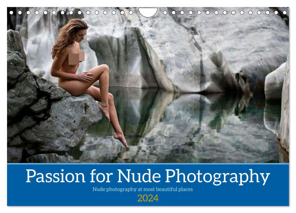 Календар/тефтер Passion for Nude Photography (Wall Calendar 2024 DIN A4 landscape), CALVENDO 12 Month Wall Calendar 