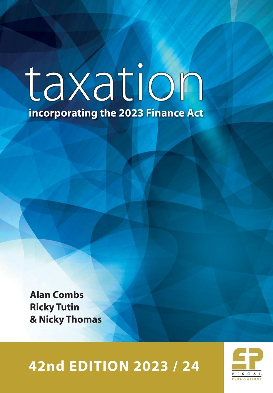 Kniha Taxation Ricky Tutin