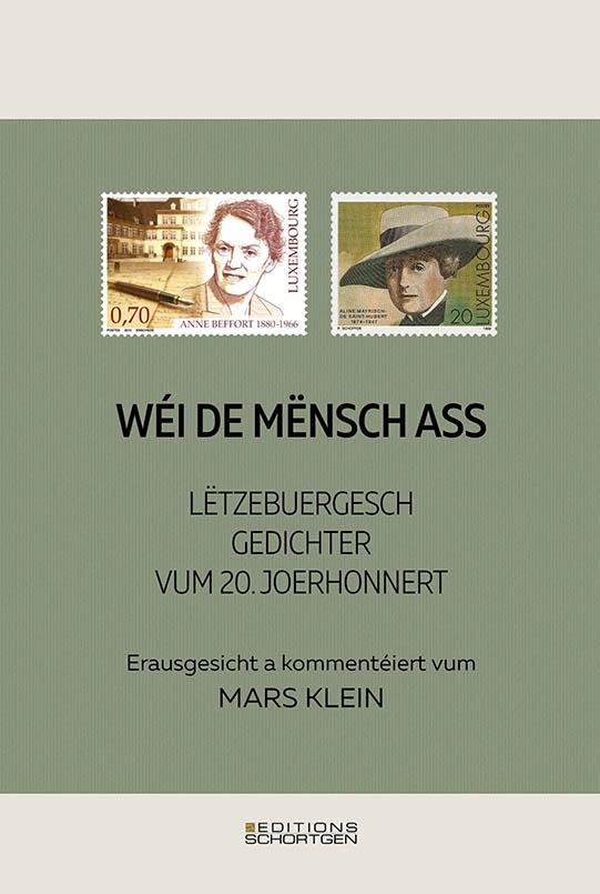 Kniha Wéi de Mënsch ass - Lëtzebuergesch Gedichter vum 20. Joerhonnert 