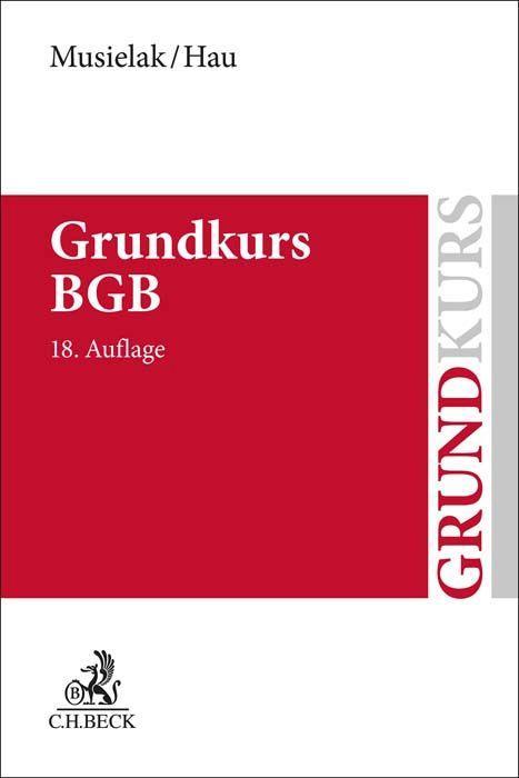 Carte Grundkurs BGB Wolfgang Hau