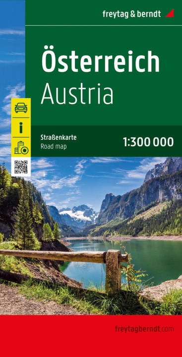 Nyomtatványok Österreich, Straßenkarte 1:300.000, freytag & berndt 