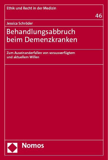 Knjiga Behandlungsabbruch beim Demenzkranken 