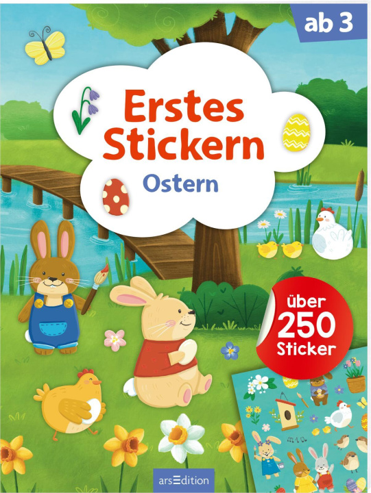 Kniha Erstes Stickern - Ostern 