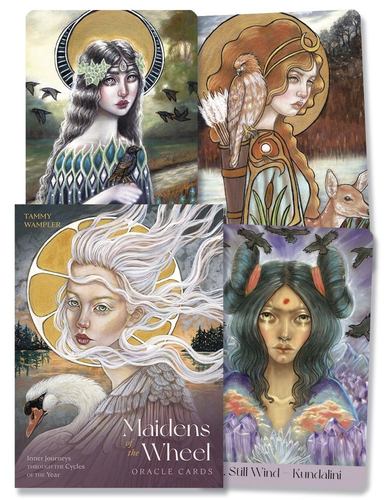 Kniha MAIDENS OF THE WHEEL ORACLE CARDS WAMPLER TAMMY