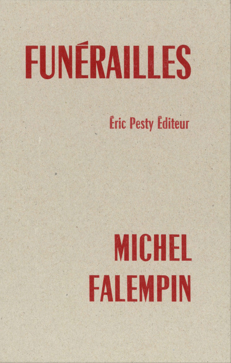 Buch Funérailles Michel FALEMPIN