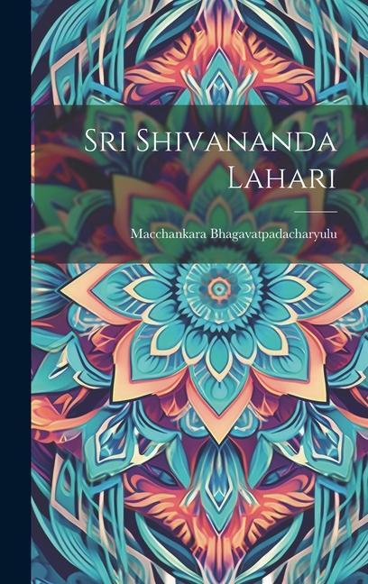 Livro Sri Shivananda Lahari Macchankara Bhagavatpadacharyulu