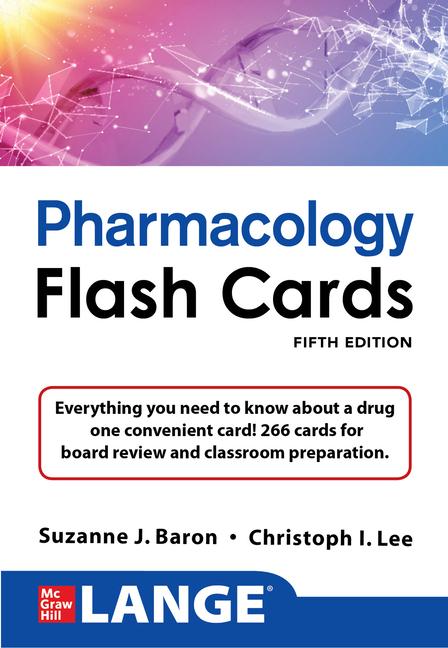 Carte Lange Pharmacology Flashcards, Fifth Edition Christoph Lee