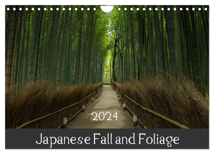 Calendar / Agendă Japanese fall and foliage (Wall Calendar 2024 DIN A4 landscape), CALVENDO 12 Month Wall Calendar 