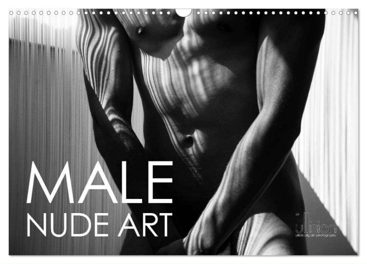 Kalendár/Diár Male Nude Art (Wall Calendar 2024 DIN A3 landscape), CALVENDO 12 Month Wall Calendar Ulrich Www. Ullision. Com