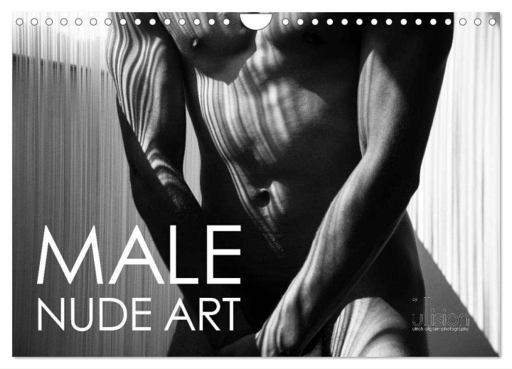 Naptár/Határidőnapló Male Nude Art (Wall Calendar 2024 DIN A4 landscape), CALVENDO 12 Month Wall Calendar Ulrich Www. Ullision. Com