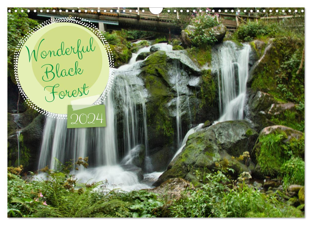 Calendar / Agendă Wonderful Black Forest (Wall Calendar 2024 DIN A3 landscape), CALVENDO 12 Month Wall Calendar 