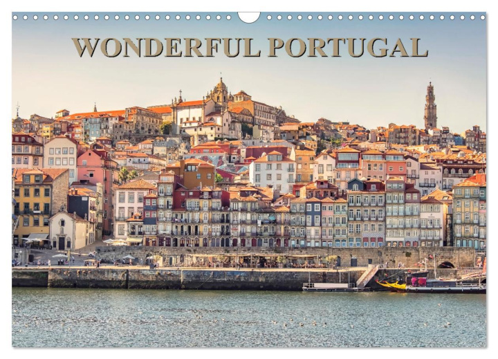 Naptár/Határidőnapló Wonderful Portugal (Wall Calendar 2024 DIN A3 landscape), CALVENDO 12 Month Wall Calendar 