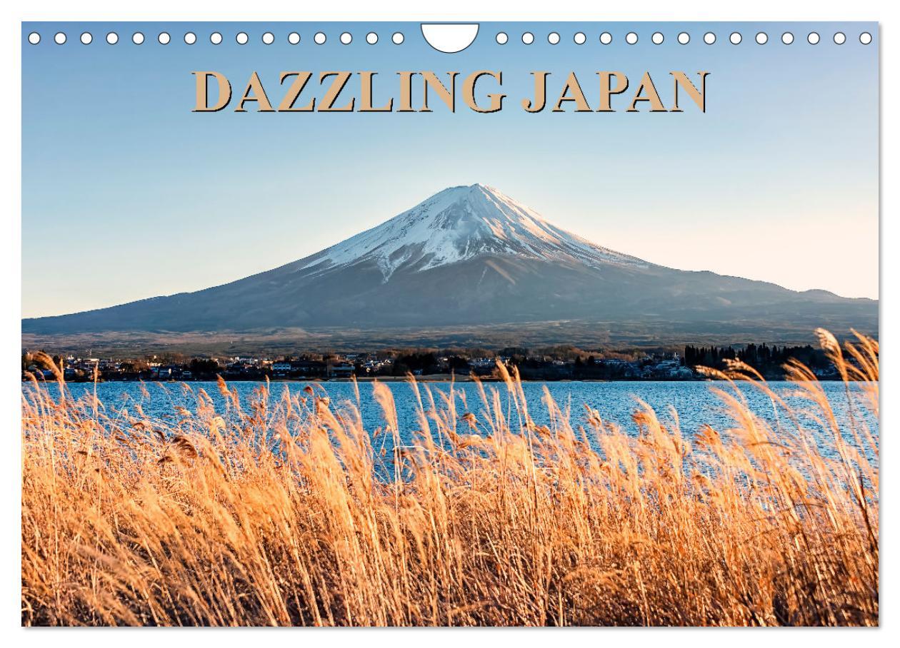 Naptár/Határidőnapló Dazzling Japan (Wall Calendar 2024 DIN A4 landscape), CALVENDO 12 Month Wall Calendar 