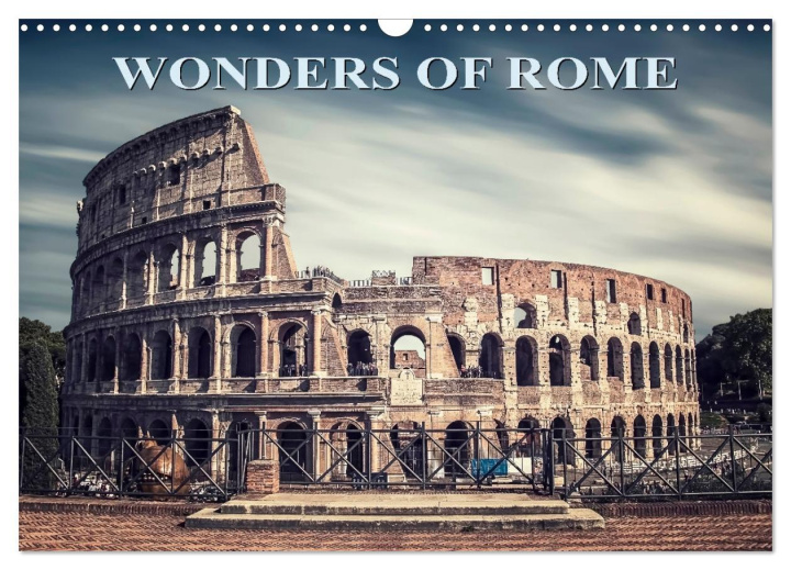 Kalendarz/Pamiętnik Wonders of Rome (Wall Calendar 2024 DIN A3 landscape), CALVENDO 12 Month Wall Calendar 