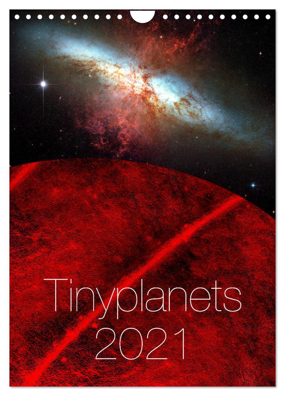 Calendar / Agendă Tinyplanet 2024 (Wall Calendar 2024 DIN A4 portrait), CALVENDO 12 Month Wall Calendar 