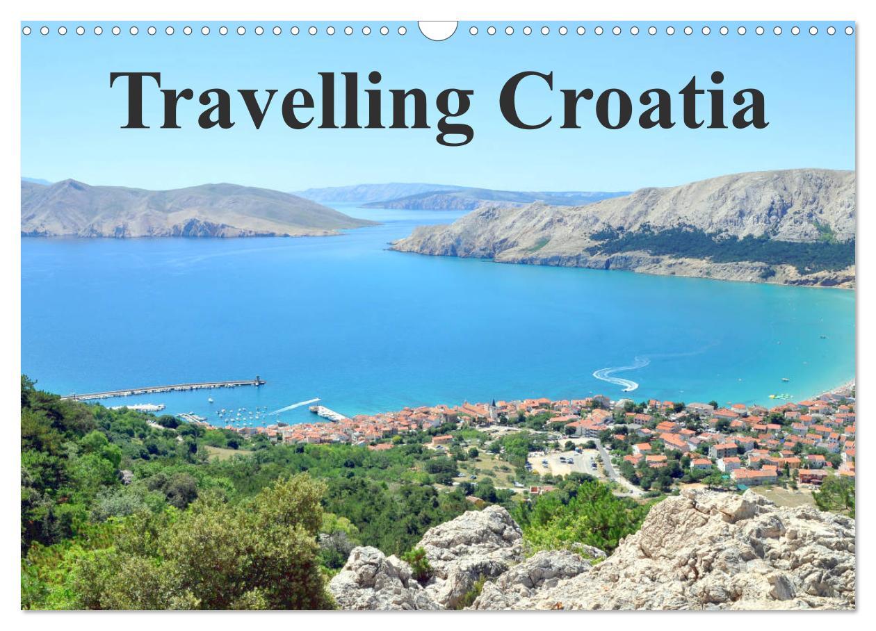 Calendar / Agendă Travelling Croatia (Wall Calendar 2024 DIN A3 landscape), CALVENDO 12 Month Wall Calendar 