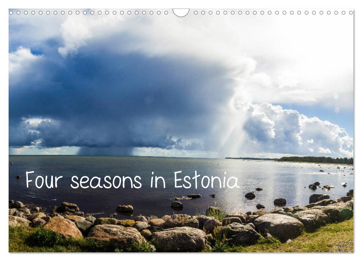 Kalendář/Diář Four seasons in Estonia (Wall Calendar 2024 DIN A3 landscape), CALVENDO 12 Month Wall Calendar 