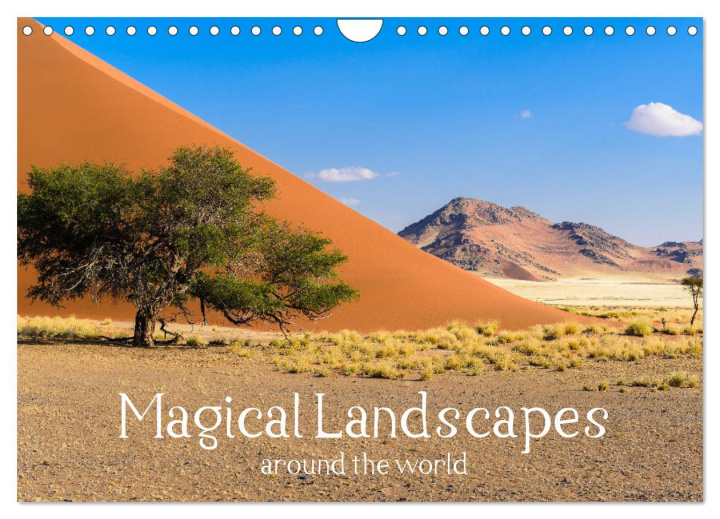 Kalendář/Diář Magical Landscapes around the world (Wall Calendar 2024 DIN A4 landscape), CALVENDO 12 Month Wall Calendar 