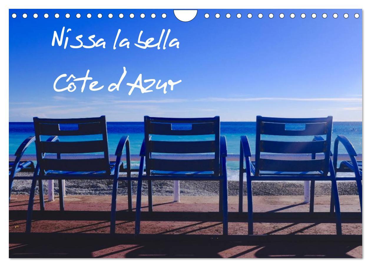 Calendar / Agendă Nissa la bella Côte d'Azur (Calendrier mural 2024 DIN A4 vertical), CALVENDO calendrier mensuel 