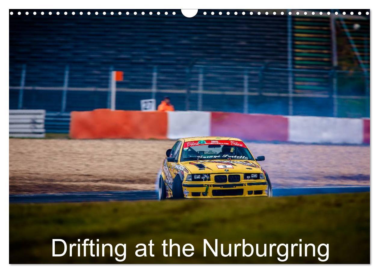Календар/тефтер Drifting at the Nurburgring (Wall Calendar 2024 DIN A3 landscape), CALVENDO 12 Month Wall Calendar 