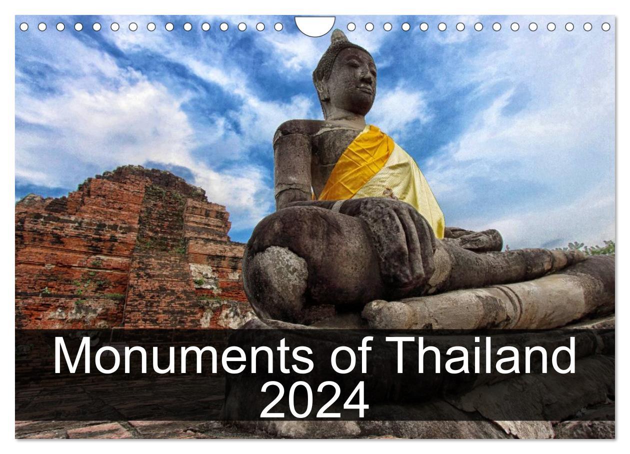 Kalendář/Diář Monuments of Thailand 2024 (Wall Calendar 2024 DIN A4 landscape), CALVENDO 12 Month Wall Calendar 