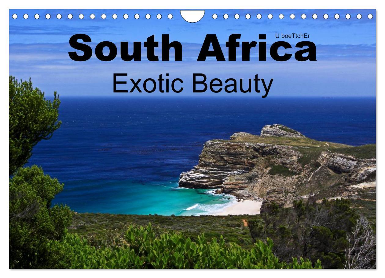 Calendar / Agendă South Africa Exotic Beauty (Wall Calendar 2024 DIN A4 landscape), CALVENDO 12 Month Wall Calendar 