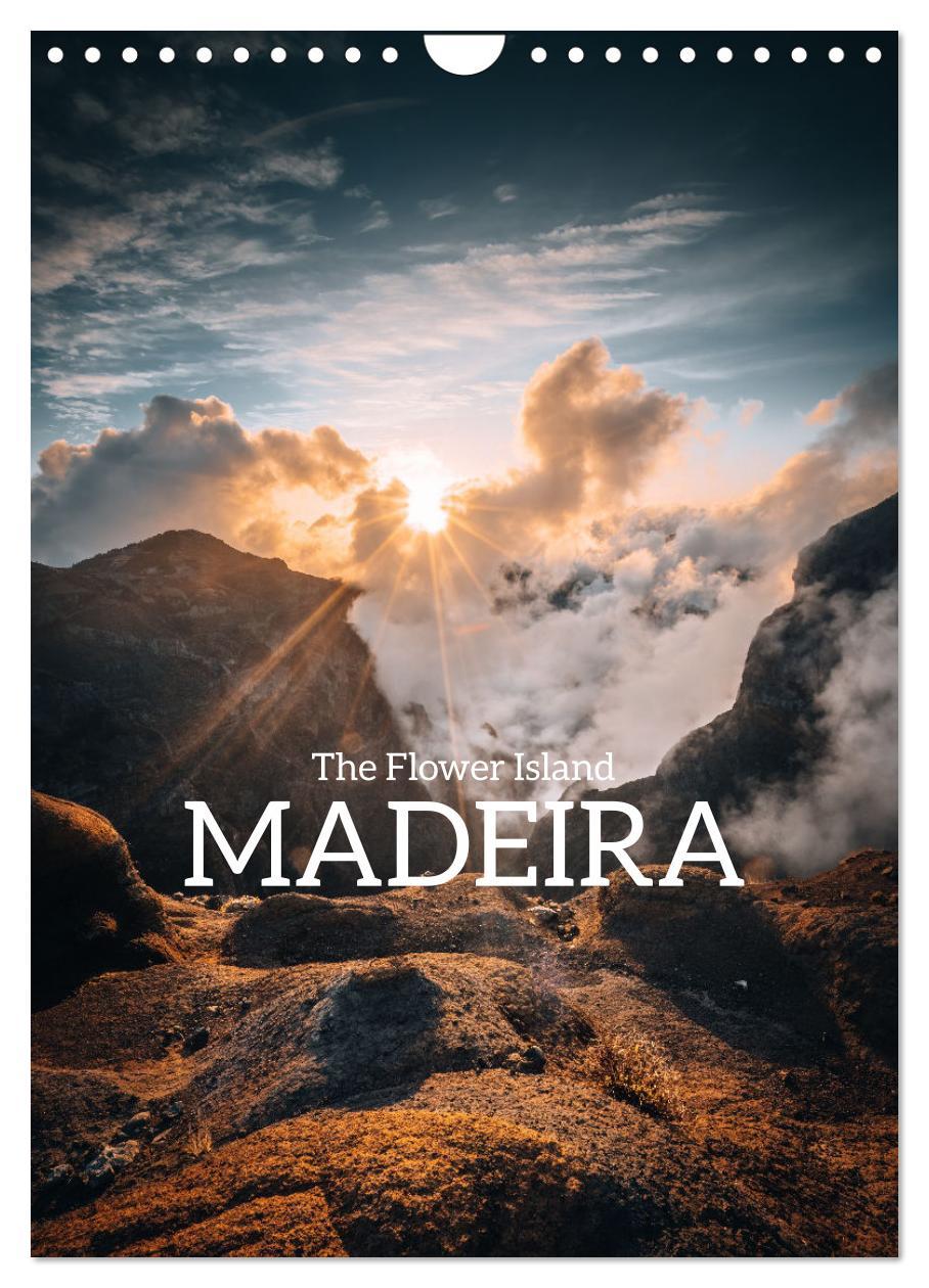 Kalendarz/Pamiętnik The Flower Island Madeira (Wall Calendar 2024 DIN A4 portrait), CALVENDO 12 Month Wall Calendar 