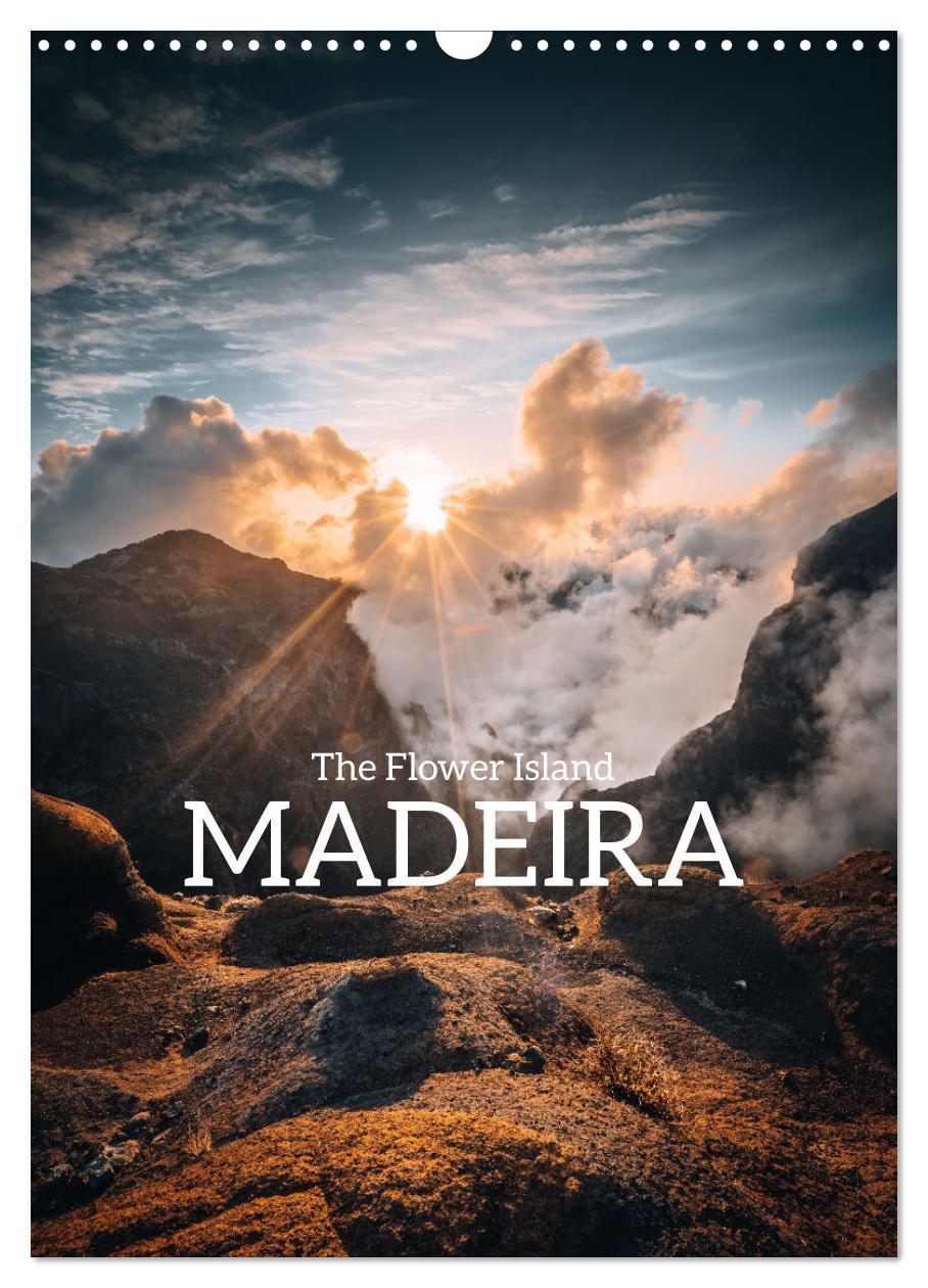 Kalendarz/Pamiętnik The Flower Island Madeira (Wall Calendar 2024 DIN A3 portrait), CALVENDO 12 Month Wall Calendar 