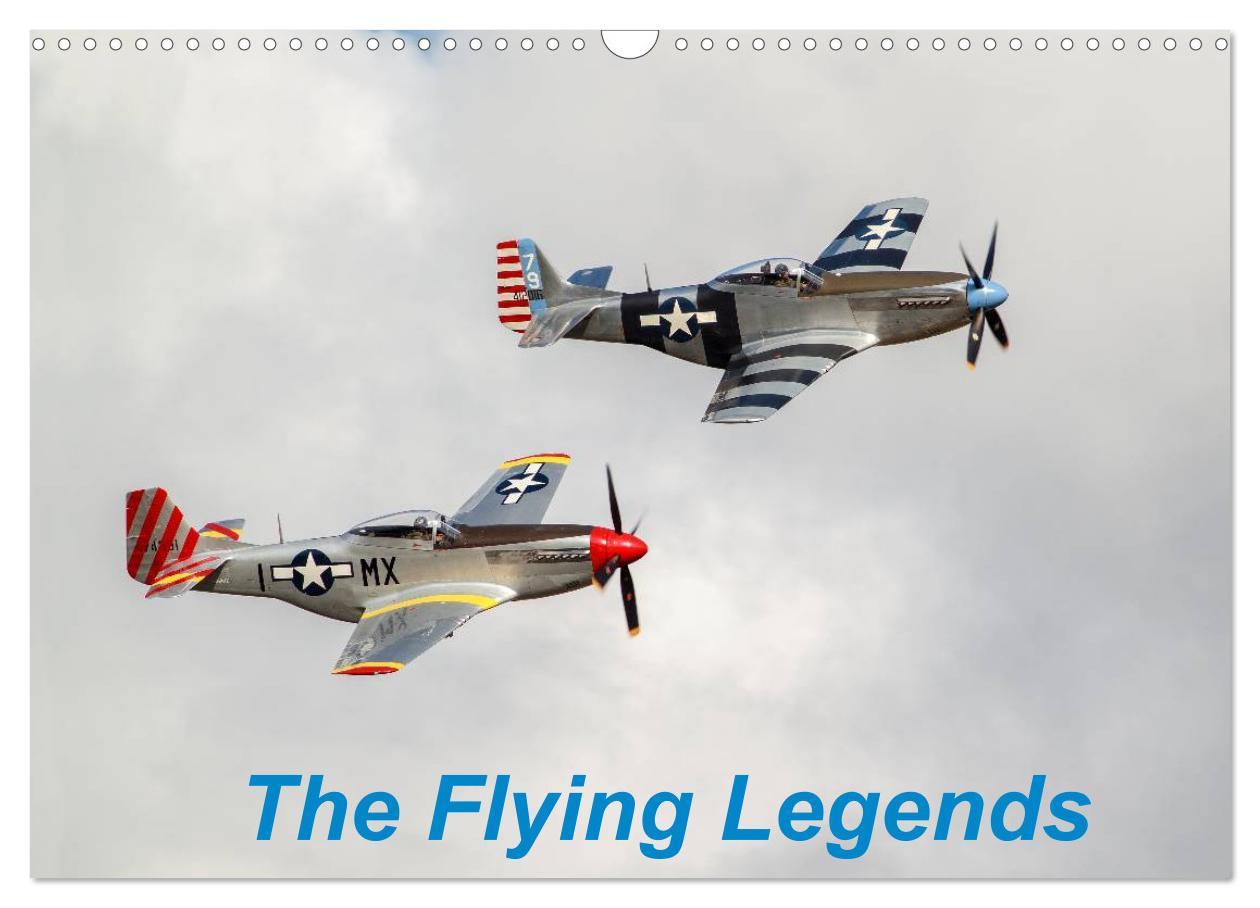 Kalendarz/Pamiętnik The Flying Legends (Wall Calendar 2024 DIN A3 landscape), CALVENDO 12 Month Wall Calendar 