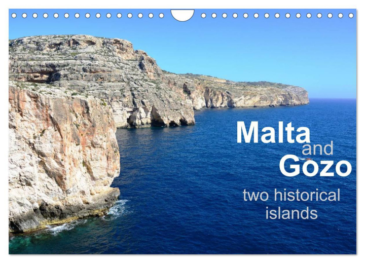 Calendar / Agendă Malta and Gozo two historical islands (Wall Calendar 2024 DIN A4 landscape), CALVENDO 12 Month Wall Calendar 