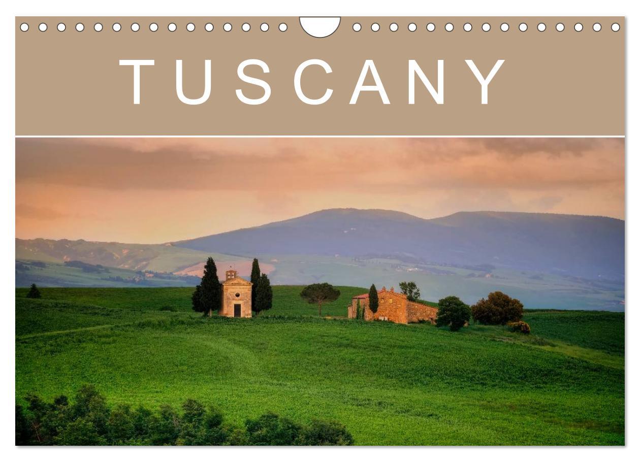 Календар/тефтер Tuscany (Wall Calendar 2024 DIN A4 landscape), CALVENDO 12 Month Wall Calendar 